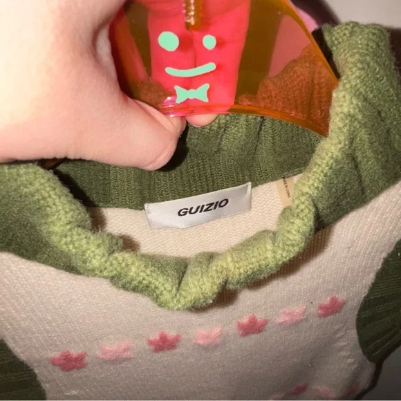 Danielle Guizio Green and White Floral Dress - Picture 6 of 7